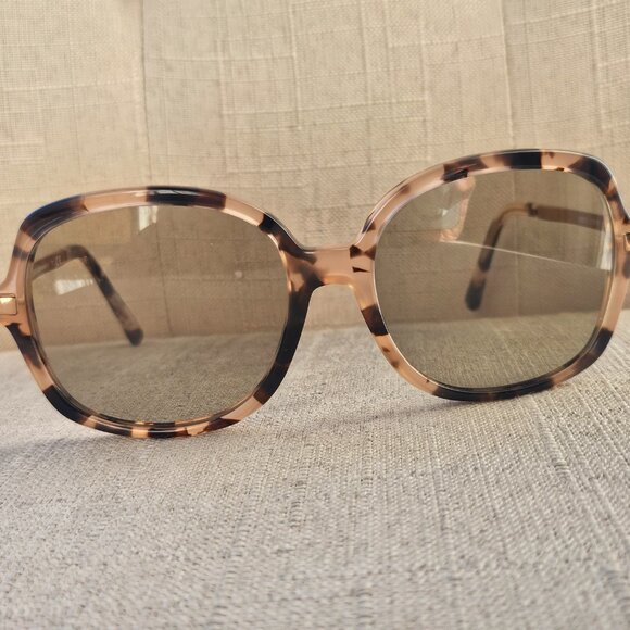 Michael Kors Ladies MK 2024 316213 Adrianna II Pink Tort Sunglasses Brown Lens main image 13